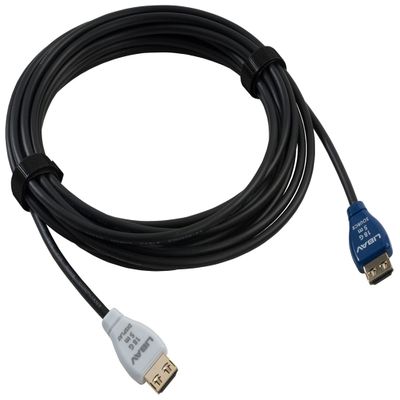 Liberty Halo Active Optical Hybrid 18G Plenum Commercial Grade in-Wall Rated Series High Speed HDMI Cables 10 Meter (35Ft)