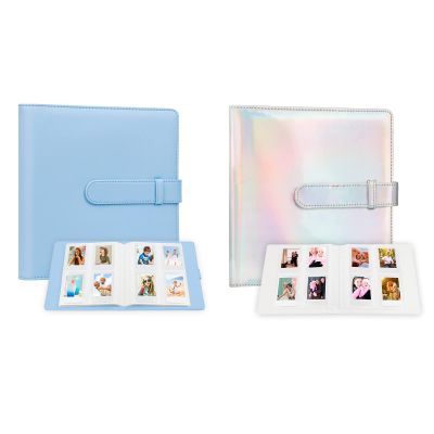 2 Pcs 256 Photos Album for Fujifilm Instax Mini Camera/Polaroid 2x3 Pictures, 2x3 Photo Album Book for Fujifilm Instax Mini 11 9 90 70 40 8 Instant Camera, Polaroid Snap PIC-300 Z2300 Camera