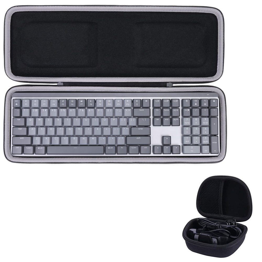 Aenllosi Case for Logitech MX Mechanical Keyboard and HD Pro Webcam fits