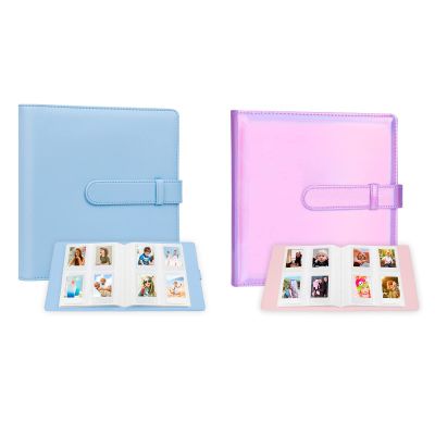 2 Pcs 256 Photos Album for Fujifilm Instax Mini Camera/Polaroid 2x3 Pictures, 2x3 Photo Album Book for Fujifilm Instax Mini 11 9 90 70 40 8 Instant Camera, Polaroid Snap PIC-300 Z2300 Camera