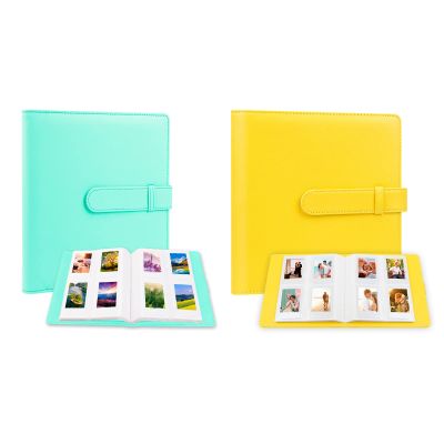 2 Pcs 256 Photos Album for Fujifilm Instax Mini Camera/Polaroid 2x3 Pictures, 2x3 Photo Album Book for Fujifilm Instax Mini 11 9 90 70 40 8 Instant Camera, Polaroid Snap PIC-300 Z2300 Camera