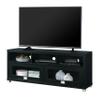 Techni Mobili TV Stand for 55+ Inch TV - Durbin Entertainment Center for 65 Inch TV - Living Room & Media Furniture with Glass Storage Cabinet Drawers, Shelves, & Cable Management Opening - Black view 1