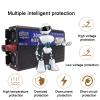 Niczu Car Power Inverter, DC 12V 24V 48V 60V 72V to AC 220V Pure Sine Wave Automotive Voltage Converter 2600W 3000W 4000W 5000W Travel Power,4000W-12V view 4