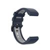 Senter Quick Release Soft Rubber Two-Color Replacement Straps for Garmin Fenix 7X / Fenix 6X pro/Fenix 5X Smart Watch (Black Buckle) view 4