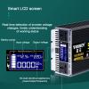 Niczu Pure Sine Wave Inverter DC 12V 24V 48V 60V to AC 220V 3500W 4000W 4500W 5500W 6500W 8500W Car Power Voltage Converter for Motorhomes Truck Boat Camping,4000W-24V view 3