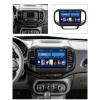 ZYLR Double Din Bluetooth Car Stereo 9 Inch Touchscreen Car Audio Player for Fiat Toro 2017-2020 with Backup Camera, Steering Wheel Control, GPS Navigation, FM/AM Car Radio, USB,1g+16g view 2