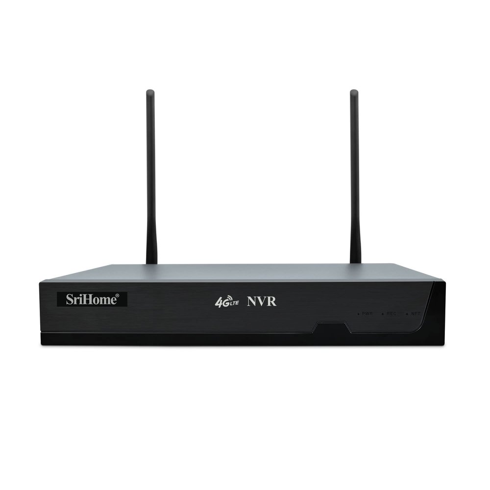 NVS007 SriHome NVR 16 Channel 5 Megapixel and 8 Channel 8 Megapixel 4G LTE