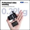 Fotopro Video Fluid Head Pan Tilt Head with Quick Release Plate and Adjustable Handle Max Load 6.61lbs 3kg for Compact Camcorders DSLR Camera Black view 2