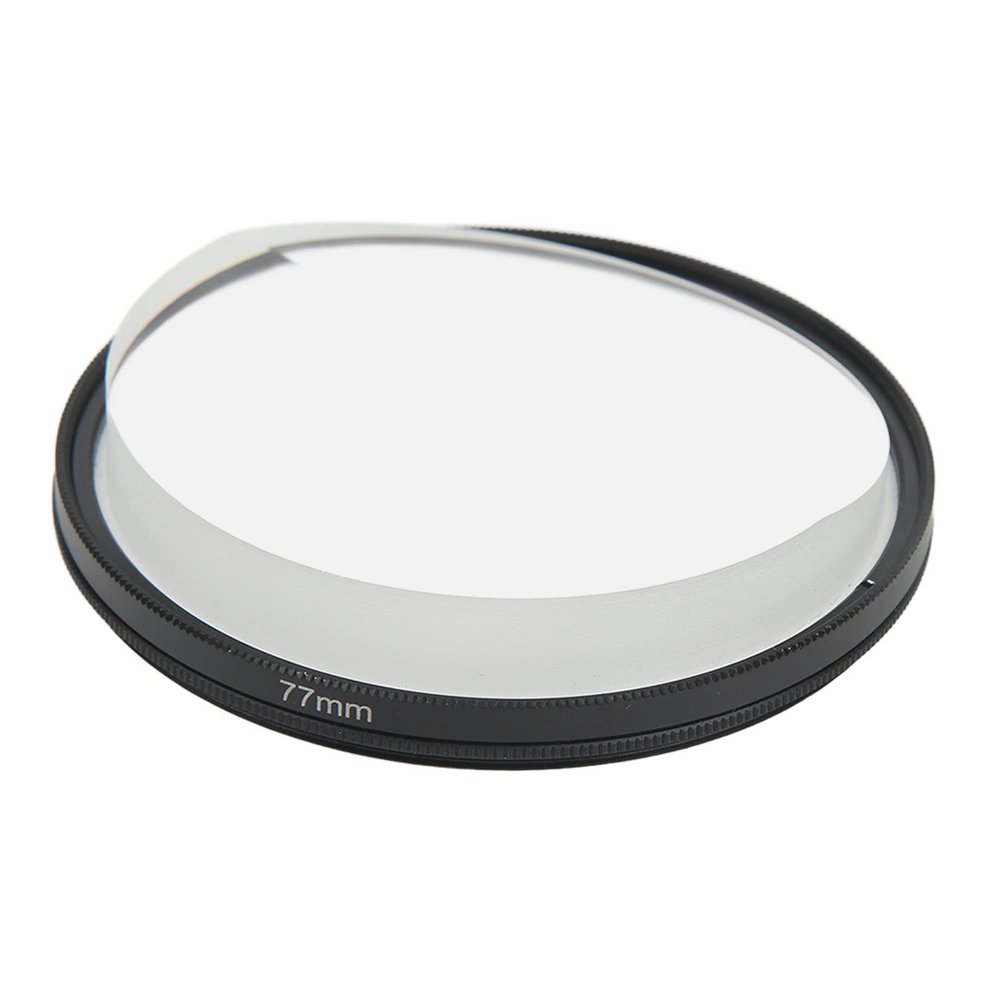77mm Photography Prism, Double Sided Camera Filter with Ghost Effect, Handheld Camera Filter for Selfie Video Shooting,SLR Photography Accessories