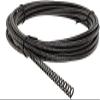 DCD 17050 Sink Line Drain Cleaning Cable, 1/4" x 50' - Open Hook with Innercore Drain Snake. Compatible with Small Drain Line Sink Machines view 1