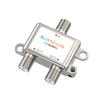 BlueRigger 2-Way Coaxial Cable Splitter (RG6 Two Way Mini Diplexer, F-type, 2.3GHZ 5-2300MHz) Digital Signal Female Coax Splitter - Works with Satellite, Antenna, HDTV, Amplifier, Cable TV, Dish, CATV view 1