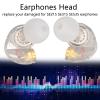 Earphone Head Replacement for SE215 SE315 SE535, Pluggable Detachable HiFi Earpiece Head,Sports Earphone Earbud Head, for Interface Cable(Transparent) view 2