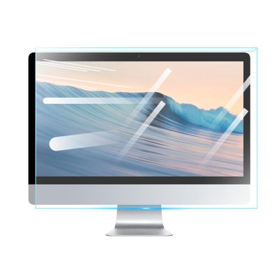 LIGUOYI Blue Light Blocking Screen Protector, Hanging Type HD Screen Cover for 20 21.5 23 in Widescreen Monitors, Eye Protection Filter Film, Antis Scratch, Removable, Reusable