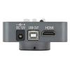 Microscope Accessories Kit 48MP 2K 1080P 60FPS USB Industrial Electronic Digital Microscope Camera Zoom C-Mount LED Microscope Slides (Color : with 500X Lens Light) view 2