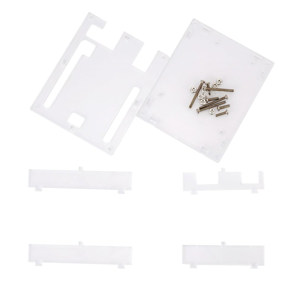 10PCS R3 Acrylic Case Enclosure Injection Molded Case Development Board, Transparent Gloss Acrylic Computer Box