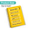 NineLeaf 10PK Compatible for Brother P-Touch TZe-S121 TZ-S121 TZ 9mm 0.35 Inch 3/8'' Black on Clear Extra Strength Ptouch Label Tape Work in PT-D201 PT-D215e PT-2030 PT-2030AD PT-2030VP Label Maker view 4