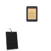 BoxWave Case Compatible with Barnes & Noble Nook GlowLight 3 - Velvet Pouch, Soft Velour Fabric Bag Sleeve with Drawstring - Jet Black view 1