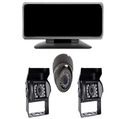 Agricameras Remote Live Streaming 1-4CH Dash Camera System, View cams from Anywhere in The World, 4G,WiFi,GPS,Night Vision,Front,Side,Rear Viewing Cameras, Loop Recording, G-Sensor (Black 3 Cameras)