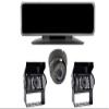 Agricameras Remote Live Streaming 1-4CH Dash Camera System, View cams from Anywhere in The World, 4G,WiFi,GPS,Night Vision,Front,Side,Rear Viewing Cameras, Loop Recording, G-Sensor (Black 3 Cameras) view 1