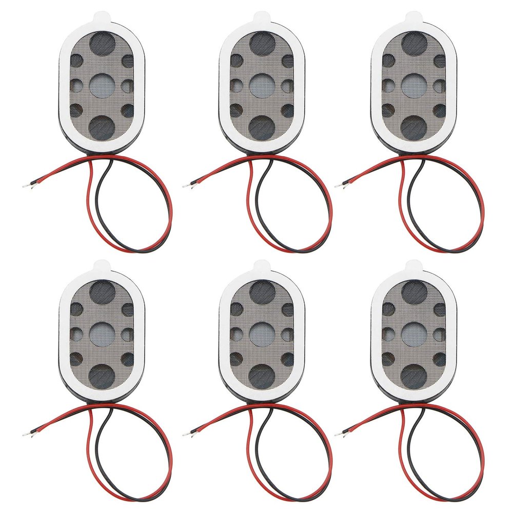 Pack of 4 1W 8 Ohm Mini DIY Speaker Replacement Loudspeaker for arduino Speaker Stereo 15mmx24mm