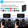 Wireless CarPlay + Android Auto + Mirroring Retrofit Kit, Compatible with Audi A3 S3 RS3 B9 5.8" 6.5" 7" Screen 2013-2020, Support Backup Camera Extension, USB Playback view 4