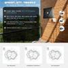 Maswell 5G Antenna Outdoor 2X2 MIMO | Up to 7.5dBi Cellular 600-8000MHz Omni Cross Polarized 4G LTE UWB 5G NR External Aerial with WiFi 6E for Caravan Home Rugged Router Modem | 2X SMA-Male view 4