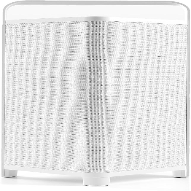 Escape P6AIRWHITE Portable Outdoor BT Speaker W Streaming Hi-Res Multi-Room Audio Streaming Audiophile Speakers Equipped with 6.5-inch Subwoofer - White