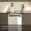 Escape P6AIRWHITE Portable Outdoor BT Speaker W Streaming Hi-Res Multi-Room Audio Streaming Audiophile Speakers Equipped with 6.5-inch Subwoofer - White view 2