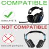 A40 TR Mod Kit  defean Replacement Earpads and Headband Compatible with Astro Gaming A40 TR Headset,Ear Cushions, Upgrade High-Density Noise Cancelling Foam, Added Thickness (Black Breathable Fabric) view 2