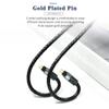 0.78mm 2Pin 5N OFC Silver Plating+Graphene Earphone Cables for Audeze iSINE20 LCDi3 LCDi4 64audio A12t U12t DUNU SA6 SA3 DM480 UM 3DT MEXT 2HT Oriolus Blessing2 KXXS S8 Aria (4.4mm, 0.78mm 2Pin) view 2