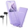32GB MP3 Player with Bluetooth 5.3, AGPTEK A09X 2.4" Screen Portable Music Player with Speaker Lossless Sound with FM Radio, Voice Recorder, Supports up to 128GB, Purple view 1
