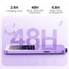 32GB MP3 Player with Bluetooth 5.3, AGPTEK A09X 2.4" Screen Portable Music Player with Speaker Lossless Sound with FM Radio, Voice Recorder, Supports up to 128GB, Purple view 3