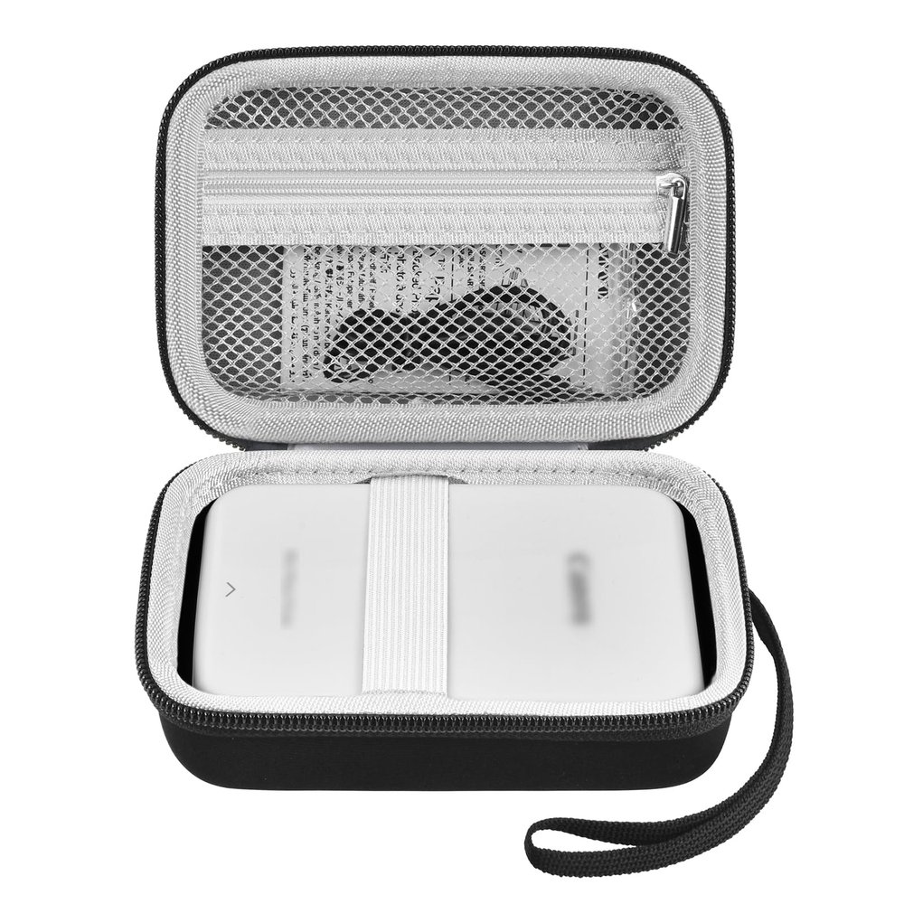 Againmore Case Compatible with Canon Ivy 2 Mini Photo Printer/for KODAK Step/for Ivy CLIQ+2 CLIQ 2, Mobile Wireless Bluetooth Instant Camera Printer Cover fits Photo Paper & Cable(Case Only)-Black