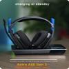 A50 Gen 3 Mod Kit - defean Replacement Earpads and Headband Compatible with Astro A50 Gen 3 Headset,Ear Cushions, Upgrade High-Density Noise Cancelling Foam, Added Thickness (Black Breathable Fabric) view 4