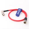 Eonvic 12G HD-SDI Video Coaxial Cable 75 Ohm Neutrik BNC to BNC CCTV Camera Surveillance Cables for 4K Video Camera (39.37inch/1M) view 1