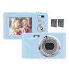 Andoer Portable Digital Camera 48MP 1080P 2.4 Inch IPS Screen 16X Zoom Auto Focus Self-Timer 128GB Extended Memory Face Detection Anti-Shake view 1