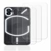 savvies Screen Protector Compatible with Nothing Phone (1) (Back) Protection Film Clear 6-Pack view 2