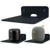 WISDING Small Floating Shelves, 4.25" Wall Metal Speaker Mount Shelves for Bluetooth Speaker, Webcam, Cell Phones, Mesh Router, Toy Display Shelf Speakers Shelf, 1 Pack view 4
