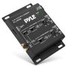 Pyle 2-Way Electronic Car Audio Crossover Network - Hi-Pass/Low-Pass 6dB/18dB Octave Slope - Power LED Indicator - 4 RCA Outputs - 2 RCA Inputs - Remote Subwoofer Control & Parallel Input Switch view 1