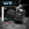 Pyle 2-Way Electronic Car Audio Crossover Network - Hi-Pass/Low-Pass 6dB/18dB Octave Slope - Power LED Indicator - 4 RCA Outputs - 2 RCA Inputs - Remote Subwoofer Control & Parallel Input Switch view 2
