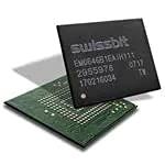 Swissbit SFEM008GB1EA1TO-I-GE-12P-STD, eMMC Industrial Embedded MMC, EM-26, 8 GB, PSLC Flash, -40 C to +85 C