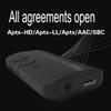 Pizen Wireless Audio Transmitter Receiver, Bluetooth 5.2,APTX Adaptive/HD/Low Latency,Wireless Adapter with 3.5mm Aux for Car/PC/Laptop/MP3/TV/BT Headphone Speaker, Dual Link to 2 Devices view 4
