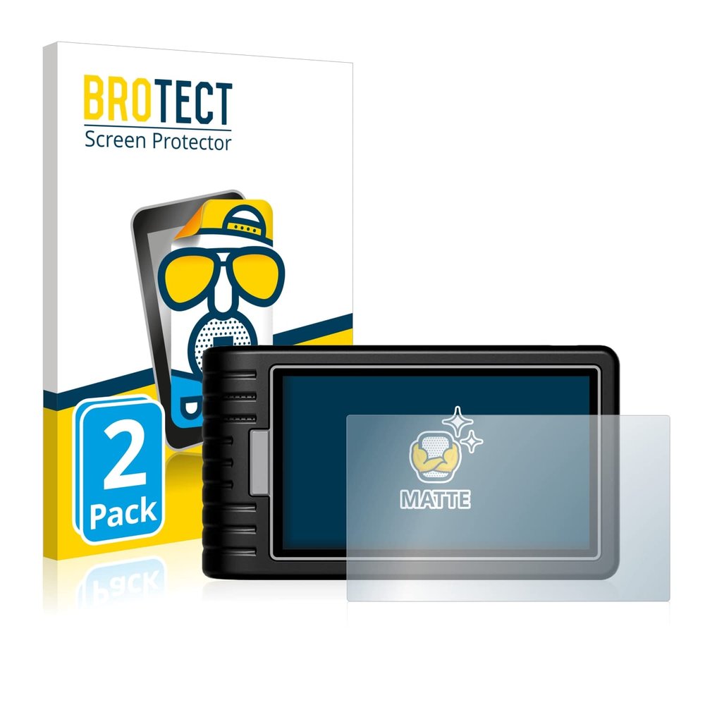 brotect Screen Protection Film 2-Pack Compatible with Topdon ArtiDiag800 BT Anti Glare Screen Protector [Matte, Scratch Proof]