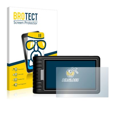 brotect Glass Screen Protector Film Compatible with Topdon ArtiDiag800 BT - Glass-Foil 9H Protection [Scratch Resistant, High Clarity]