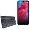 BoxWave Keyboard Compatible with Honor Play 3e - SlimKeys Bluetooth Keyboard, Portable Thin with Chiclet-Style Keys - Jet Black view 1