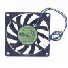 JAOMCONG 12V 0.45W 4-Pin 5500RPM 70x70x15mm Desktop Computer Fan view 1