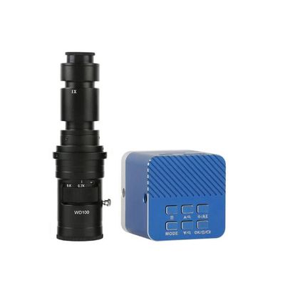 8MP 4K 1080P HDMI PC Industrial Electronic Digital MINI Video Microscope Camera & 500X C-Mount Lens For Phone PCB Soldering