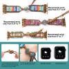 URPANDA Handmade Watch Band Compatible with Apple Watch 42mm 44mm 45mm 49mm Imperial Jasper Boho Watch Bracelet Chakra Watch Strap for iWatch Series 8/7/6/5/4/3/2/1/SE/Ultra, Purple view 4