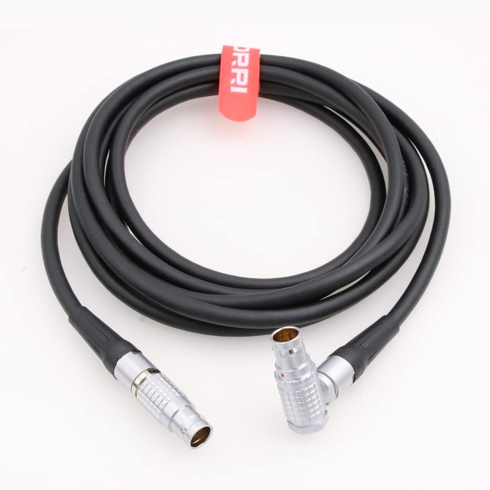 DRRI Viewfinder Cable Right Angle 26-Pin to Straight 26-Pin for Sony-Venice Camera and DVF-EL200 (3M)