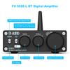 Q-BAIHE HiFi Digital Power Amplifier 75W*2 Mini Home Power Amplifier Black with Power Adapter view 4